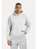 SMILODOX Hoodie Ilyas in Grau Melange