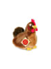 Teddy Hermann Kuscheltier Henne, braun, 16 cm, ab 18 Monate