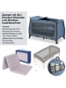 Hauck Reisebett Sparset Play'n Relax Center inkl. in blau