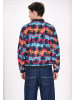 MO Men Jacket in red multicolor