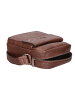 Northampton Polo Club Schultertasche in COFFEE-B