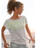 Venice Beach Rundhalsshirt in grau-limone