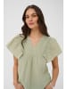Kaffe Kurzarm-Bluse KAkarli Regular fit in Seagrass