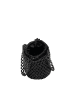 IZIA Damen Bucket Bag Aus Perlen in Schwarz