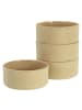 CreaTable 4 er-Set 21655 Futuro Schalen Set in Sand