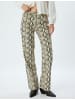 KOTON Hose in Beige Gemustert
