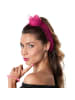 tectake Knalliges 50er Jahre Kleid, schwarz/pink