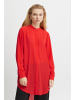 ICHI Langarm-Hemd IHCELLANI Loose fit in Poppy Red