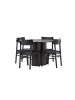 ebuy24 Schwarz 110 x 110 cm