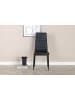 ebuy24 Esszimmerstuhl Slim Schwarz 2er Set