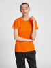 Hummel T-Shirt Hmlred Damen in ORANGE TIGER