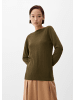 s.Oliver Pullover langarm in Olive