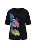 Ulla Popken Shirt in schwarz