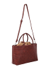 faina Women Handbag in Burgundy