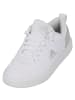 adidas Schnürschuhe in white/silver met