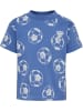 Hummel Shirt "Hmlmini Loose Aop T-Shirt S/S" in Blau