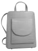 Cluty Rucksack echt Leder in grau