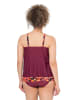 Ulla Popken Bikini in dunkel kirschrot