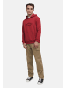 JACK & JONES Junior Hoodie 'Bleecker Branding' in rot