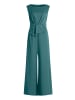 Vera Mont Jumpsuit mit weitem Bein in Dark Emerald