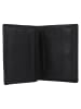 mano Don Leonardo Geldbörse RFID Leder 12,5 cm in schwarz