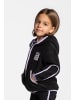 Lemon explore Fleece-Sweatshirt für Mädchen in schwarz