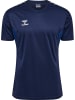 Hummel T-Shirt "Hmlauthentic Pl Jersey S/S" in Blau