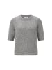 Rich & Royal Cozy Crew Short Sleeved in Silver Mist