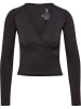Hummel Hummel T-Shirt Hmlyoga Multisport Damen in BLACK MELANGE