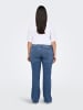 ONLY Carmakoma Flared fit jeans in Light Blue Denim