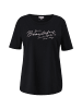 s.Oliver T-Shirt kurzarm in Schwarz