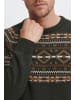 BLEND Strickpullover BHNilas XMAS in Grün