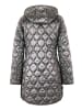 Betty Barclay Outdoorjacke mit abnehmbarer Kapuze in Dunkel Grau