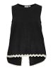 Vila Top in Black Beauty