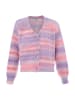 Sidona Damen Sweater in ROSA LILA MEHRFARBIG