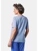 GOLDNER Edel-T-Shirt mit Rundhalsausschnitt in regattablau