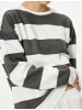 KOTON Sweatshirt in Anthrazit Gestreift