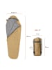 Where Tomorrow Schlafsack 220x80x50cm curry  gelb