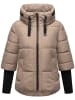 Navahoo Steppjacke Lotusherz XIV in Taupe Grey