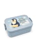 Mr. & Mrs. Panda MEPAL Bentobox Pinguin Diät Design mit Spruch in Blau Pastell