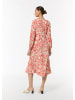 comma Kleid in 42A5_korallrot