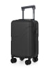 suitline Clix-Lite Underseat, Handgepäck, Kabinengepäck, TSA, 4 Rollen, 20L in Schwarz