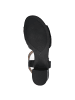 Caprice Sandalen in black comb