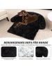 COSTWAY Hundebett 120x115x18cm in Schwarz