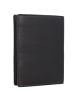 Greenland Nature Black Nappa Geldbörse RFID Leder 9,5 cm schwarz