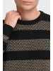 INDICODE Strickpullover IDTelly 35844MM modischer Strickpullover in Schwarz