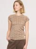 Odd Molly T-shirt SiggieOM in Print Walnut Brown