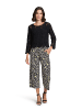 Betty Barclay Lochstrick-Pullover mit U-Boot-Ausschnitt in Schwarz