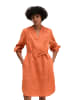 Marc O'Polo Leinenkleid loose in Warm Orange