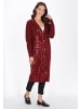 Usha Women Cardigan in burgundy